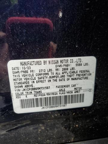 2024 NISSAN ARIYA ENGA JN1CF0BB6RM731597