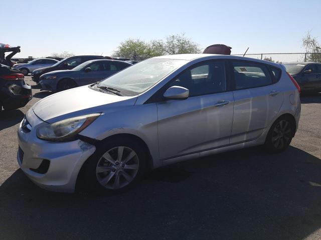 HYUNDAI ACCENT GLS 2012 gray  gas KMHCU5AE1CU021361 photo #1