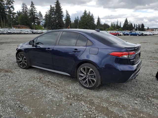TOYOTA COROLLA SE 2020 blue  gas 5YFS4RCE7LP030020 photo #3