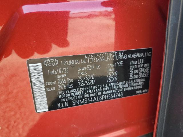 2023 HYUNDAI SANTA FE L 5NMS44AL8PH554748