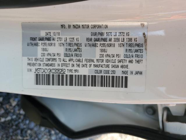 2019 MAZDA CX-9 JM3TCACY2K0306252