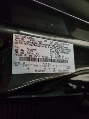 2017 FORD FOCUS TITA 1FADP3J20HL238784