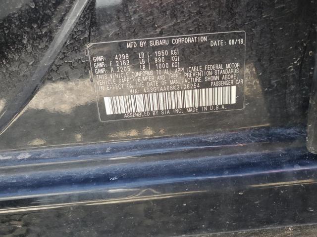 2019 SUBARU IMPREZA 4S3GTAA68K3708254