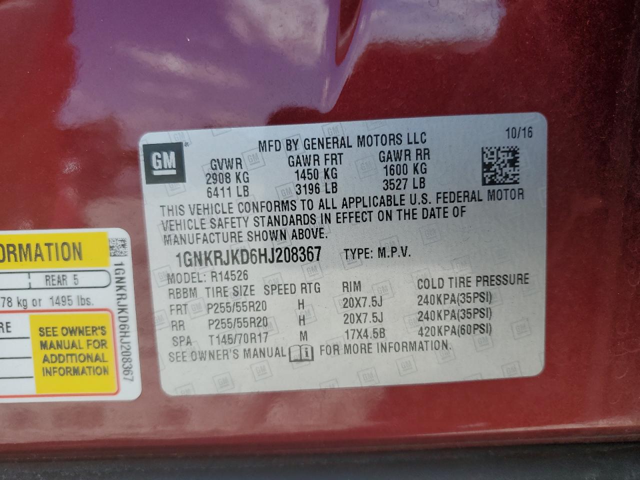 CHEVROLET TRAVERSE PREMIER