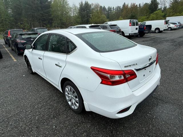 NISSAN SENTRA S 2017 white  gas 3N1AB7AP2HY304230 photo #4