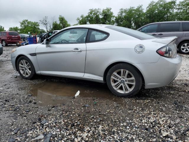 HYUNDAI TIBURON GS 2008 silver  gas KMHHM66D68U288062 photo #3