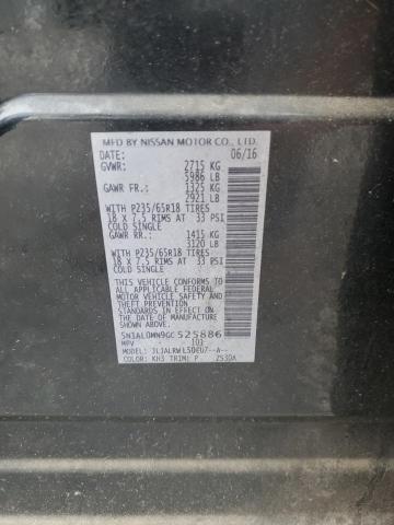 2016 INFINITI QX60 - 5N1AL0MN9GC525886