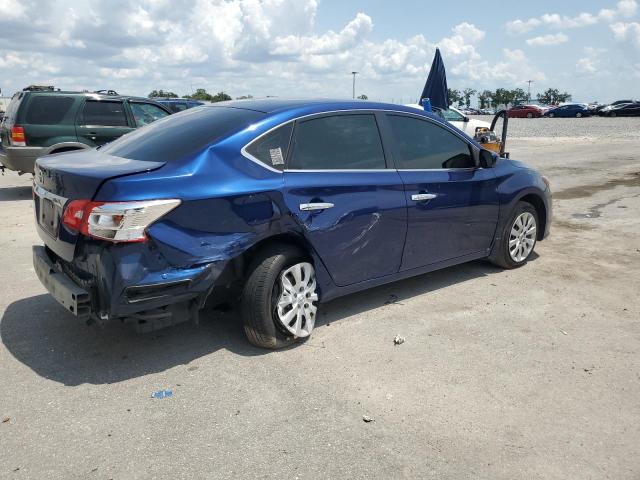 NISSAN SENTRA S 2019 blue  gas 3N1AB7AP6KY337819 photo #4