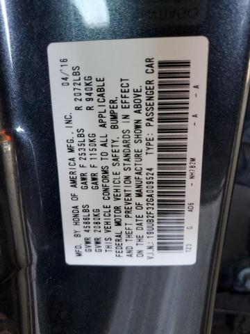 2016 ACURA TLX - 19UUB2F32GA009524
