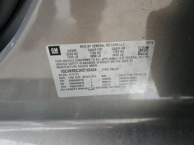 2017 CHEVROLET SILVERADO - 1GCVKREC3HZ185434