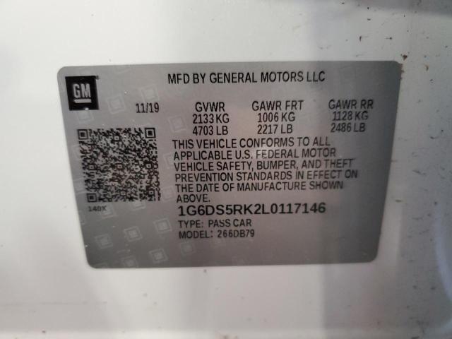 2020 CADILLAC CT5 LUXURY 1G6DS5RK2L0117146