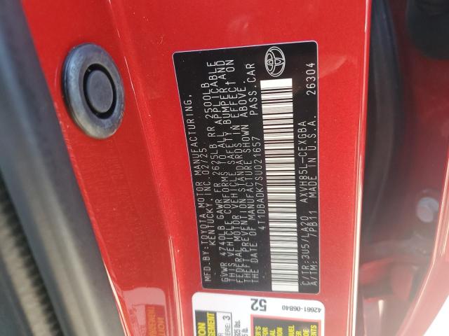 2025 TOYOTA CAMRY XSE - 4T1DBADK7SU021657