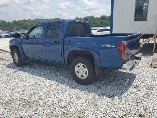 GMC CANYON 2005 blue  gas 1GTDS136658278279 photo #3