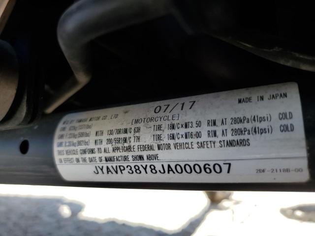 2018 YAMAHA XV1900 FD JYAVP38Y8JA000607