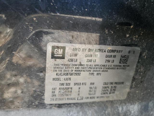 2016 BUICK ENCORE - KL4CJASB7GB729202