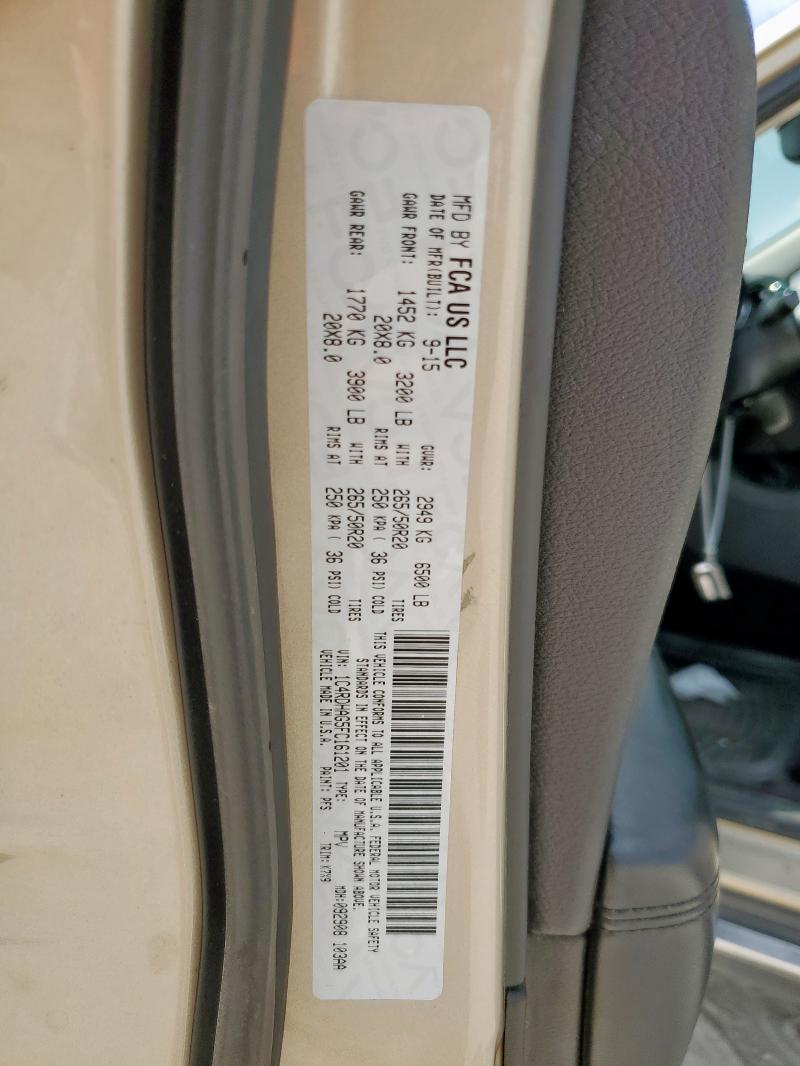 2015 DODGE DURANGO SX - 1C4RDHAG5FC161201