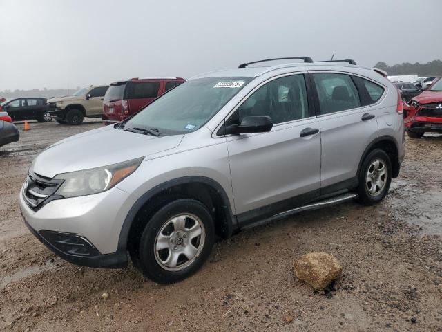 HONDA CR-V LX 2013 silver  gas 3CZRM3H3XDG700339 photo #1