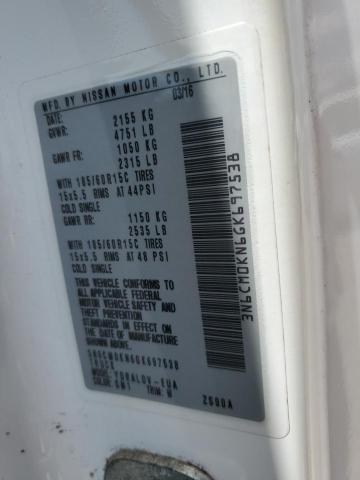 2016 NISSAN NV200 2.5S 3N6CM0KN6GK697538