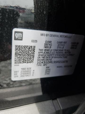 2025 GMC YUKON DENA - 1GKS1DRL5SR211675