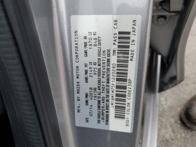 2015 MAZDA 3 GRAND TO JM1BM1M75F1220280
