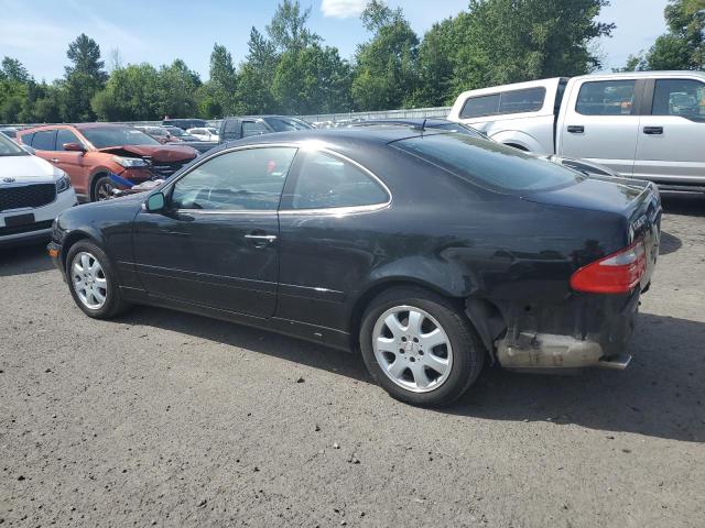 MERCEDES-BENZ CLK 320 2002 black  gas WDBLJ65G82T128280 photo #3