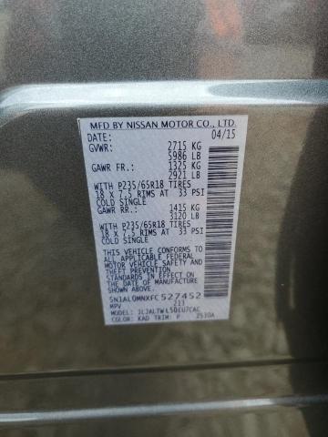 2015 INFINITI QX60 - 5N1AL0MNXFC527452