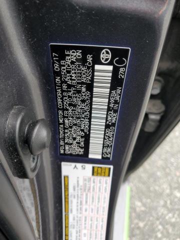 2017 TOYOTA PRIUS JTDKBRFU3H3576709