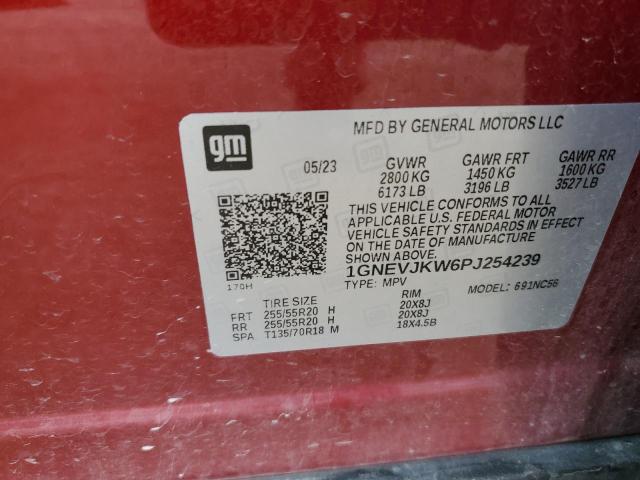 2023 CHEVROLET TRAVERSE R 1GNEVJKW6PJ254239