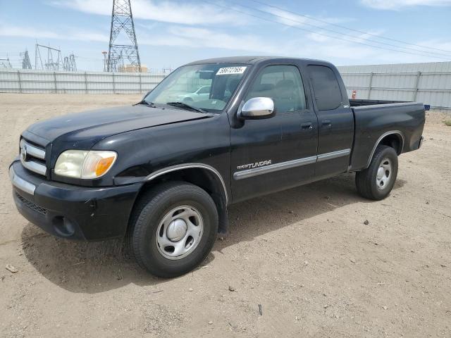 TOYOTA TUNDRA ACC 2006 black  gas 5TBRU341X6S463925 photo #1