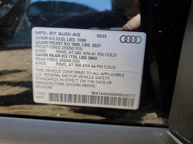 2024 AUDI Q8 E-TRON WA14AAGE0RB036773