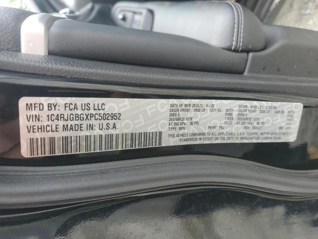 2023 JEEP GRAND CHER - 1C4RJGBGXPC502952
