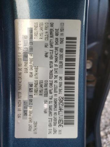 2017 MAZDA 3 TOURING - 3MZBN1V77HM123452