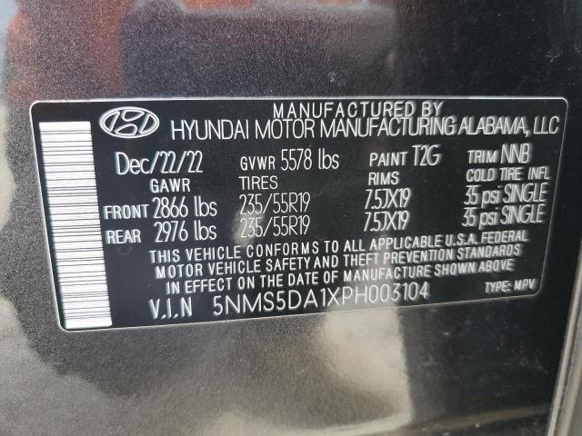 2023 HYUNDAI SANTA FE L 5NMS5DA1XPH003104