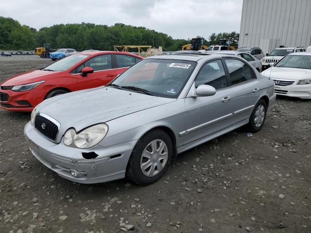 HYUNDAI SONATA GL 2003 silver  gas KMHWF25S63A819815 photo #1