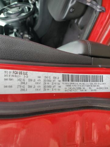 2018 DODGE DURANGO SX 1C4RDJAGXJC329950