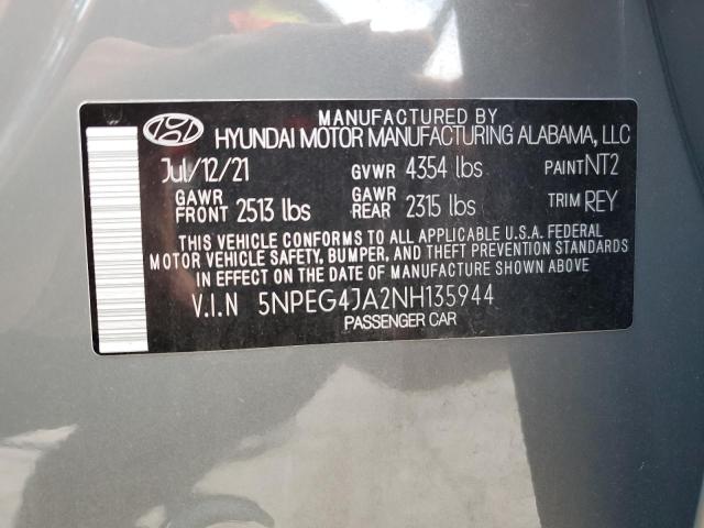 2022 HYUNDAI SONATA SE - 5NPEG4JA2NH135944