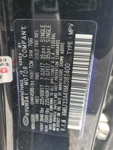 2021 HYUNDAI TUCSON LIM - KM8J33A4XMU381400