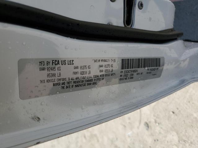 2015 DODGE CHARGER R/ - 2C3CDXCTXFH886241