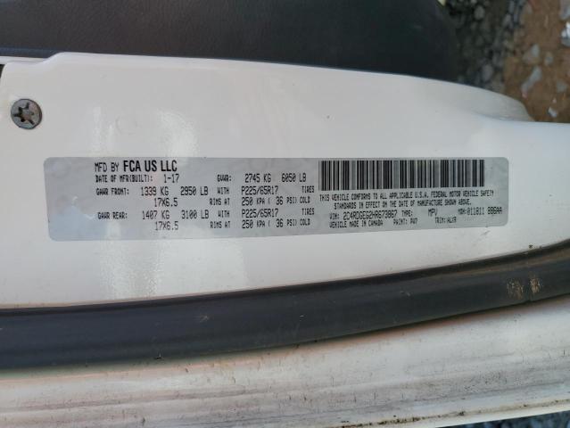 2017 DODGE GRAND CARA - 2C4RDGEG2HR673867