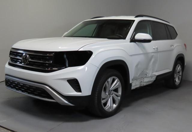 VOLKSWAGEN ATLAS SE 2021 white  gas 1V2WR2CA1MC559866 photo #3
