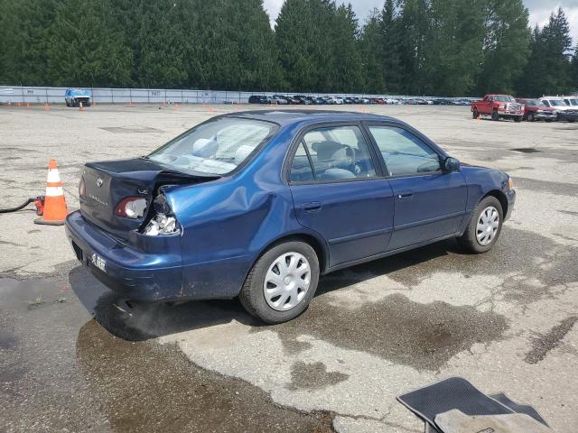 TOYOTA COROLLA CE 2001 blue  gas 1NXBR12E41Z543418 photo #4