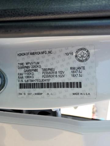 2016 ACURA RDX ADVANC 5J8TB4H75GL804157