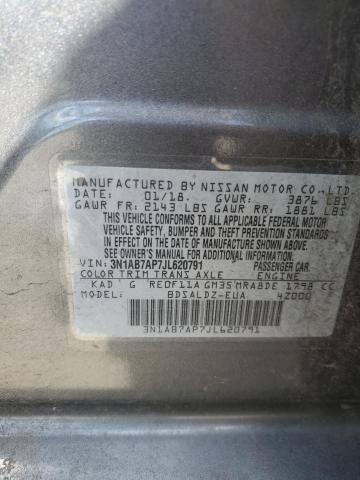 2018 NISSAN SENTRA S - 3N1AB7AP7JL620791
