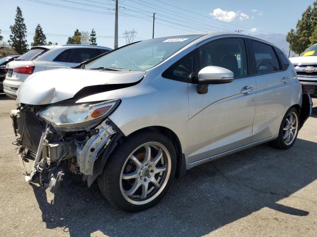HONDA FIT EX 2015 silver  gas 3HGGK5H86FM712830 photo #1