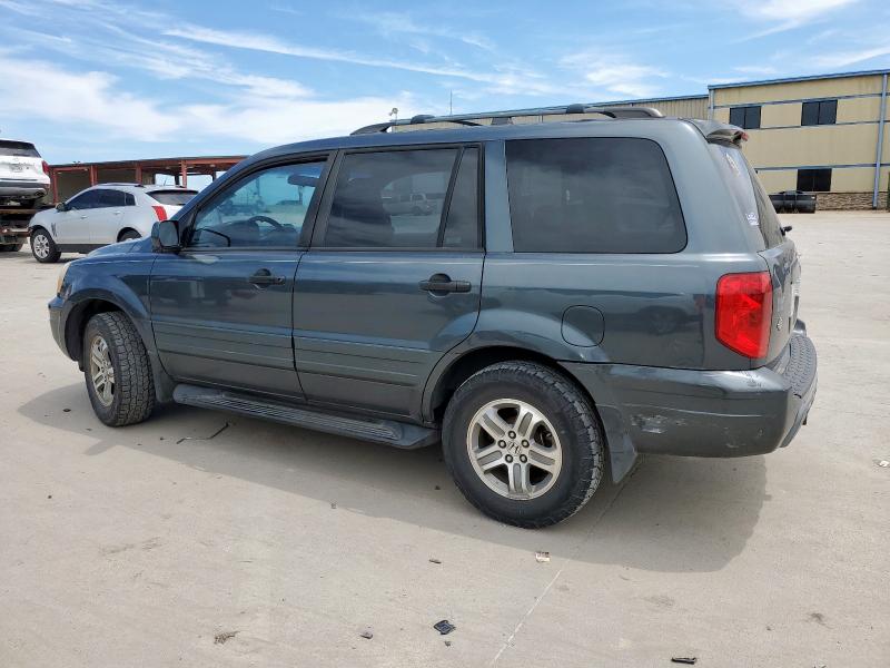 HONDA PILOT EXL 2005 gray 4dr spor gas 5FNYF185X5B029053 photo #3