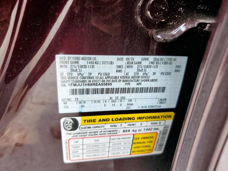 2024 FORD EXPEDITION - 1FMJU1H88REA95895