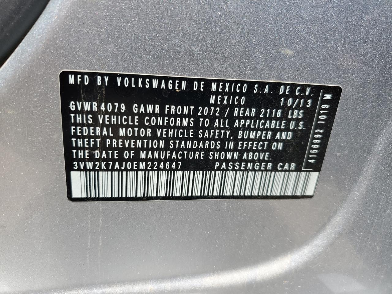 Volkswagen Jetta base 2014
