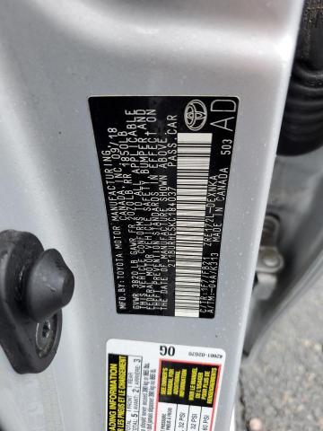 2019 TOYOTA COROLLA L - 2T1BURHE5KC184037