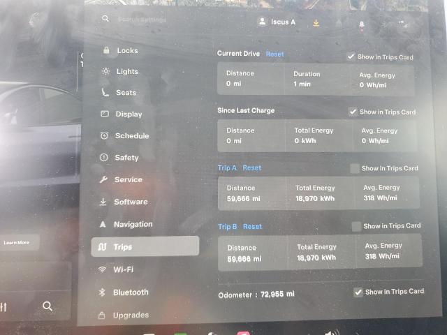 2022 TESLA MODEL Y 7SAYGDEE3NF367335
