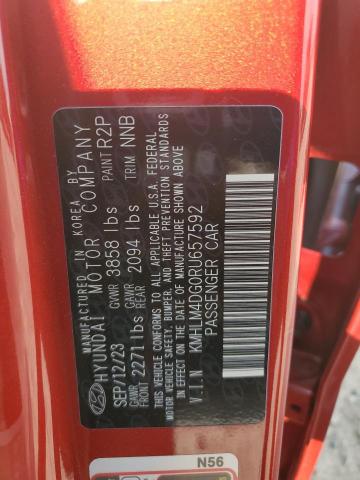 2024 HYUNDAI ELANTRA SE KMHLM4DG0RU657592